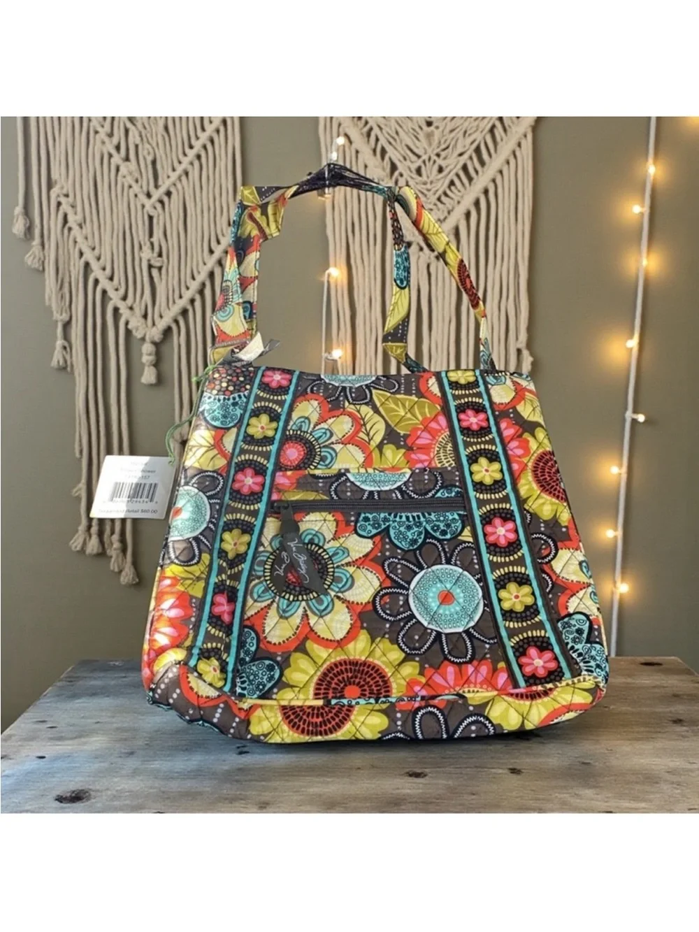 VERA BRADLEY •Hipster in Floral Shower/NWT